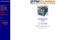 Desktop Screenshot of dtmcumsa.com