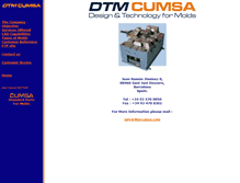 Tablet Screenshot of dtmcumsa.com